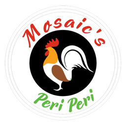 Mosaic's Peri Peri Reading  logo.
